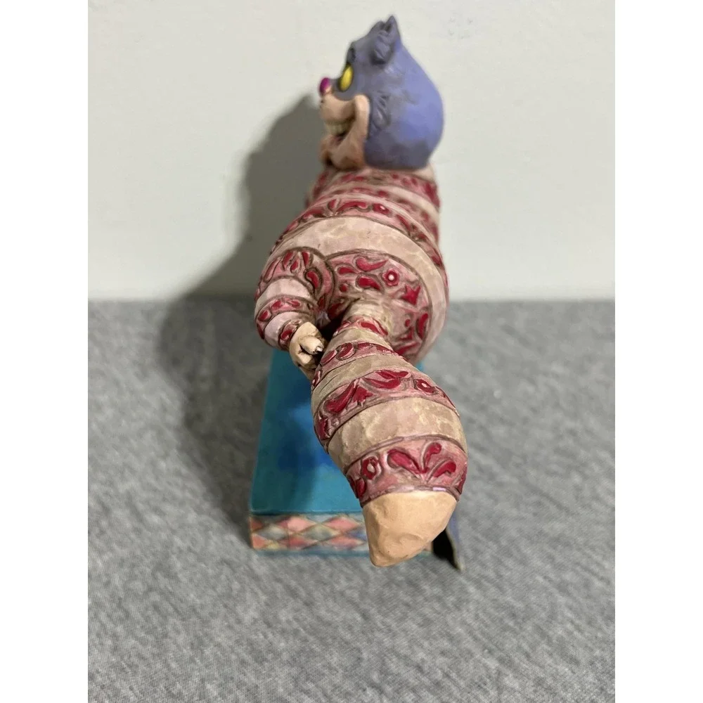 Disney Traditions Jim Shore Grinning Cheshire Cat Figurine Enesco 4007211‎ Alice